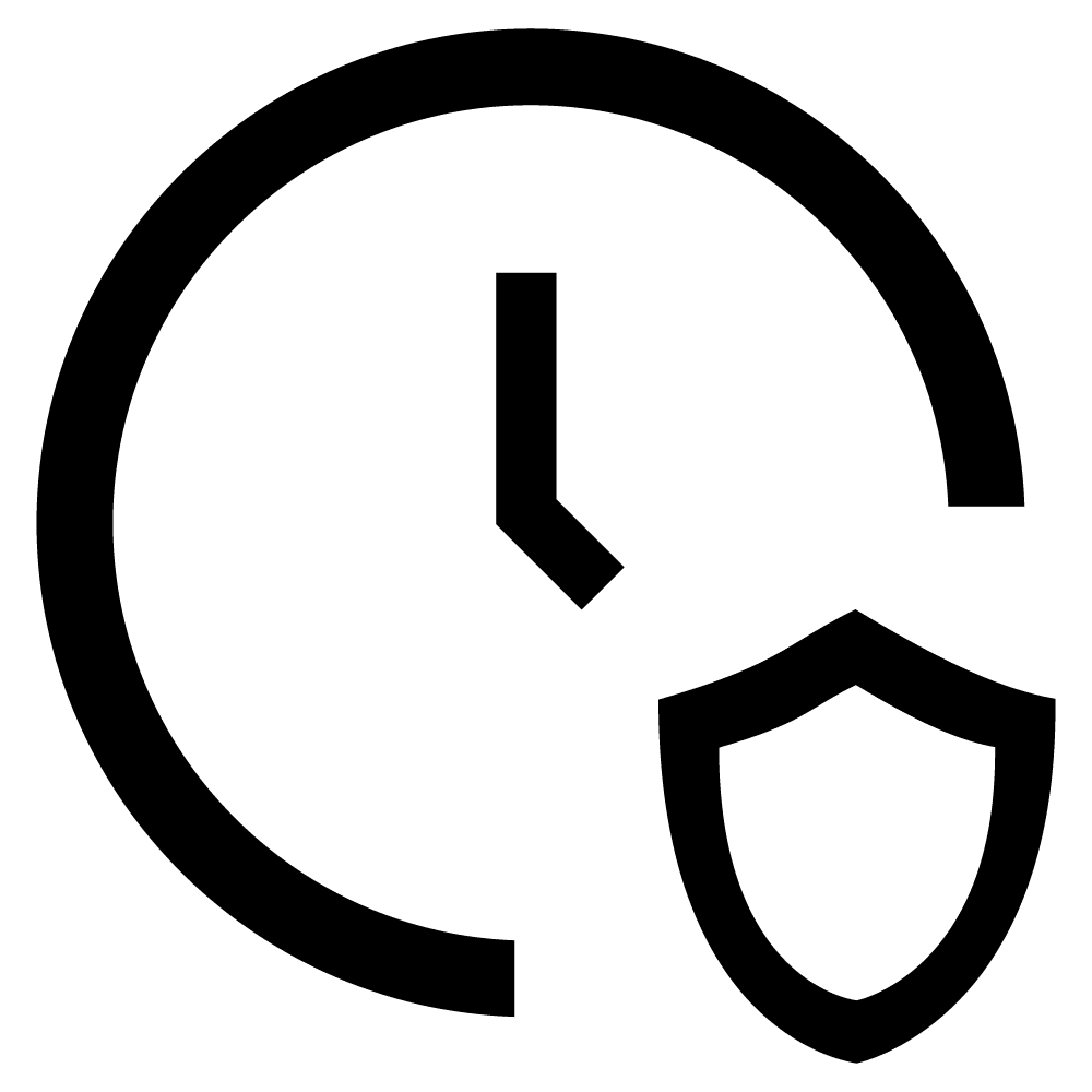 Last Longer Icon - Black