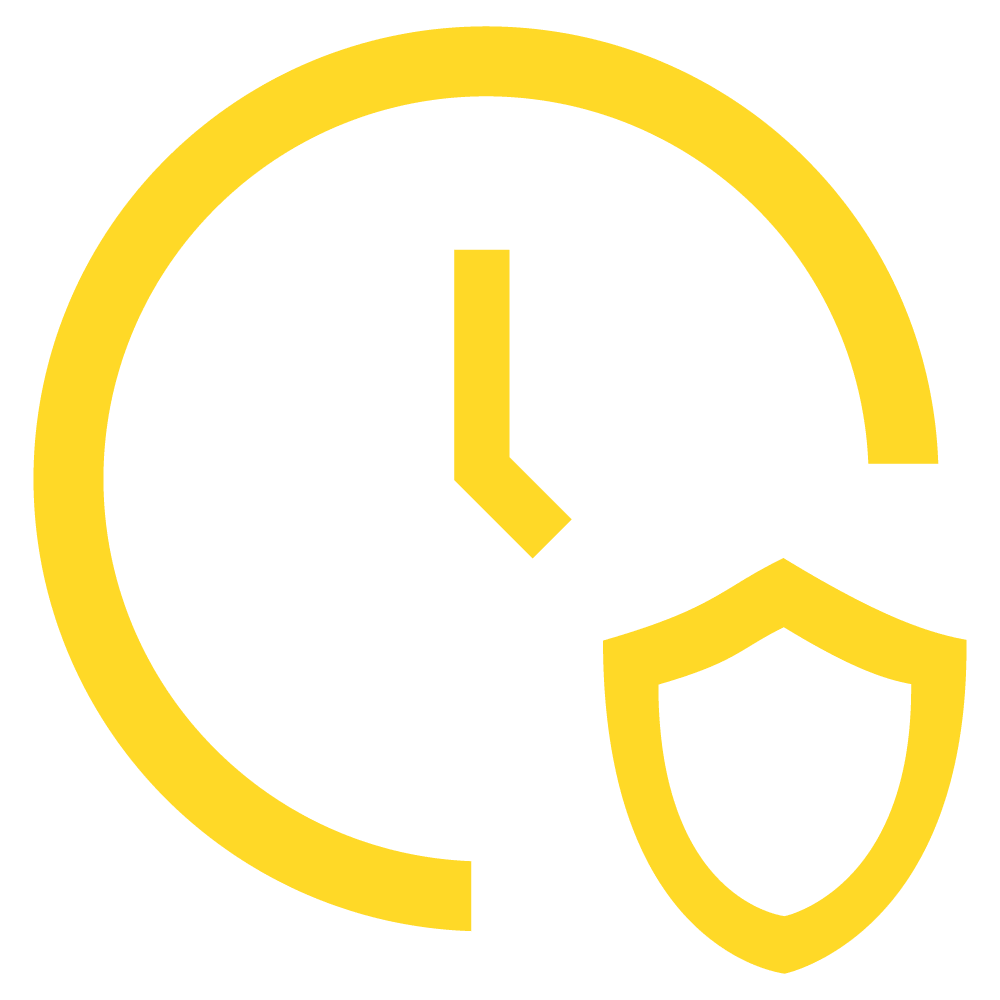 Last Longer Icon Yellow