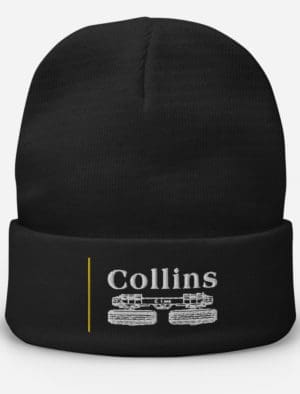 Collins Dollies Embroidered Beanie