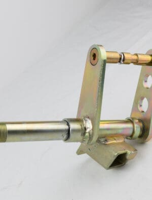 Spindle Assembly/Left - SLZ Dollies Zinc Plated