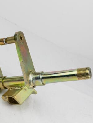 Spindle Assembly/Right - SLZ Dollies Zinc Plated