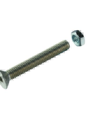 Rail End Bolt & Lock Nut