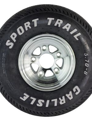 Collins Hi-Speed® 5.70 D Tire with Collins Hi-Capacity Aluminum Wheel