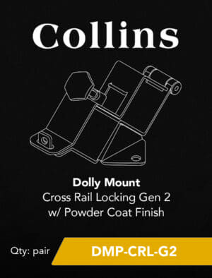 Dolly Mount (Powder) - Cross Rail Locking GEN2