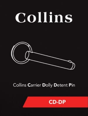 Carrier Dolly Detent Pin (CD-DP)