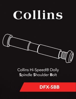 Hi-Speed® Dolly Spindle Shoulder Bolt (DFX-SBB)