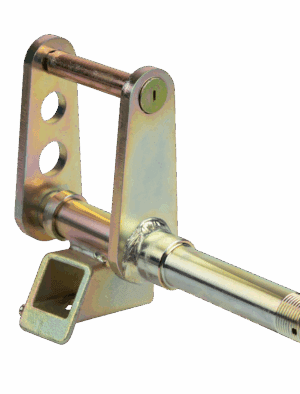 Spindle Assembly/Right G7 Dollies Zinc Plated