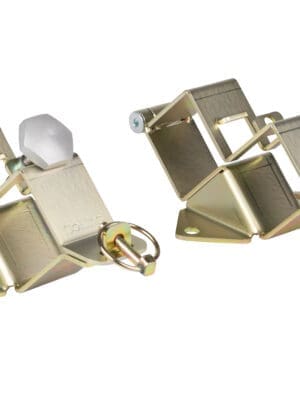 Dolly Mount - Cross Rail Locking - Zinc-Plated