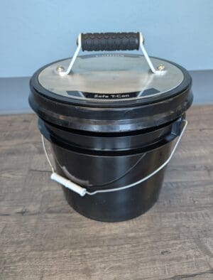 X CrossRoads - Mini Safe T-Can - Can and Lid (3.5 gallon bucket)