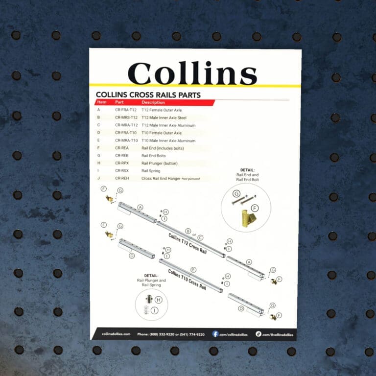 DSM-CROSSPARTS - Cross Rails Parts Poster